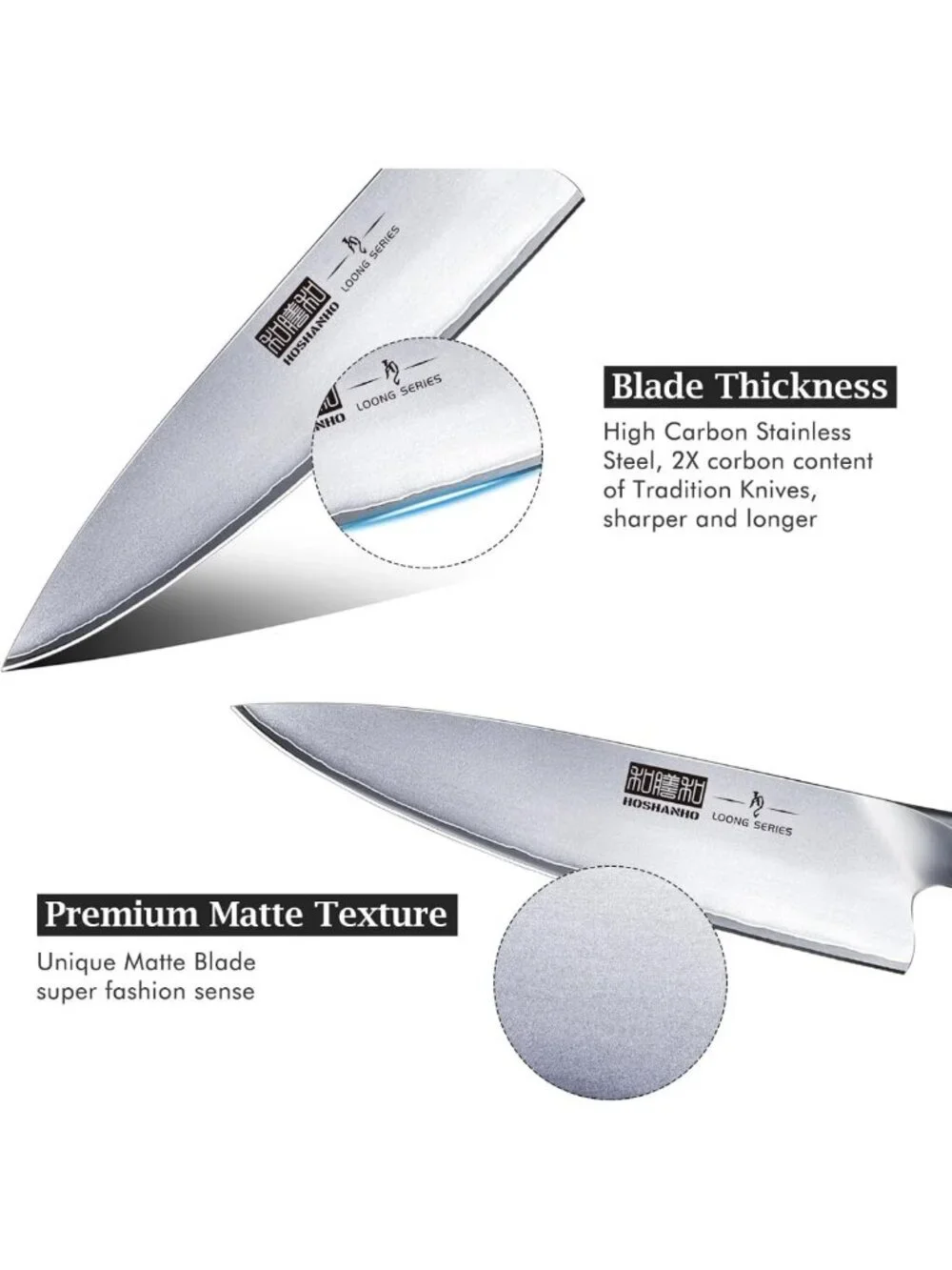 8-Inch Professional Chef's Knife - Japanese High Carbon Steel, Ultra Sharp